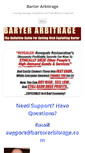 Mobile Screenshot of barterarbitrage.com